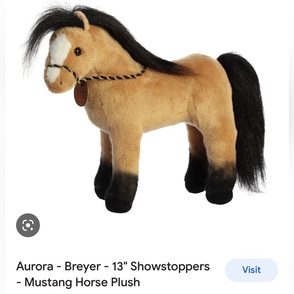 Breyer Toys Breyer Mustang Plush Horse Poshmark
